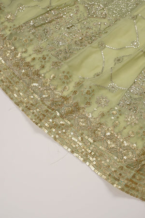 Husan e Jahan - Luxury Festive Collection with Crushed Sharara - Ready to Wear -MC213