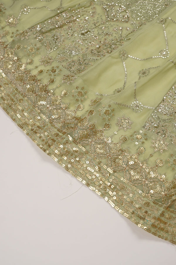 Husan e Jahan - Luxury Festive Collection with Crushed Sharara - Ready to Wear -MC213