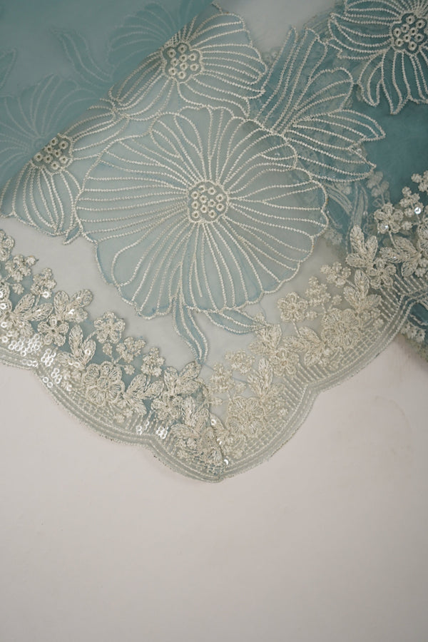 Tehwar - Luxury Organza Outfit with Organza Dupatta - Ready to Wear MC272- Eid Volume 4