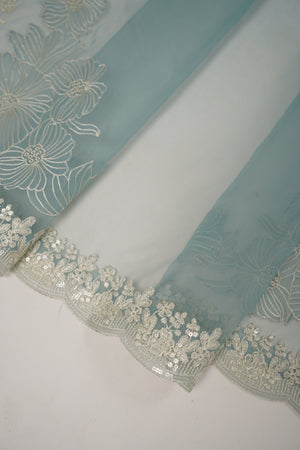 Tehwar - Luxury Organza Outfit with Organza Dupatta - Ready to Wear MC272- Eid Volume 4