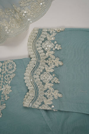 Tehwar - Luxury Organza Outfit with Organza Dupatta - Ready to Wear MC272- Eid Volume 4