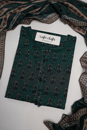 SadaBahar Originals  - Exclusive Lawn Outfit with Dupatta - Ready to Wear - SD269