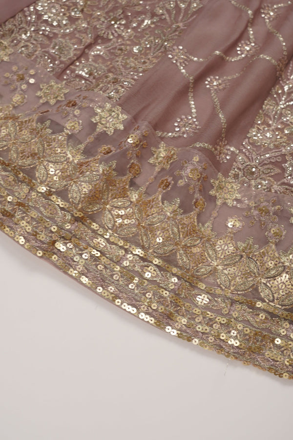 Husan e Jahan - Luxury Festive Collection with Crushed Sharara - Ready to Wear -MC214