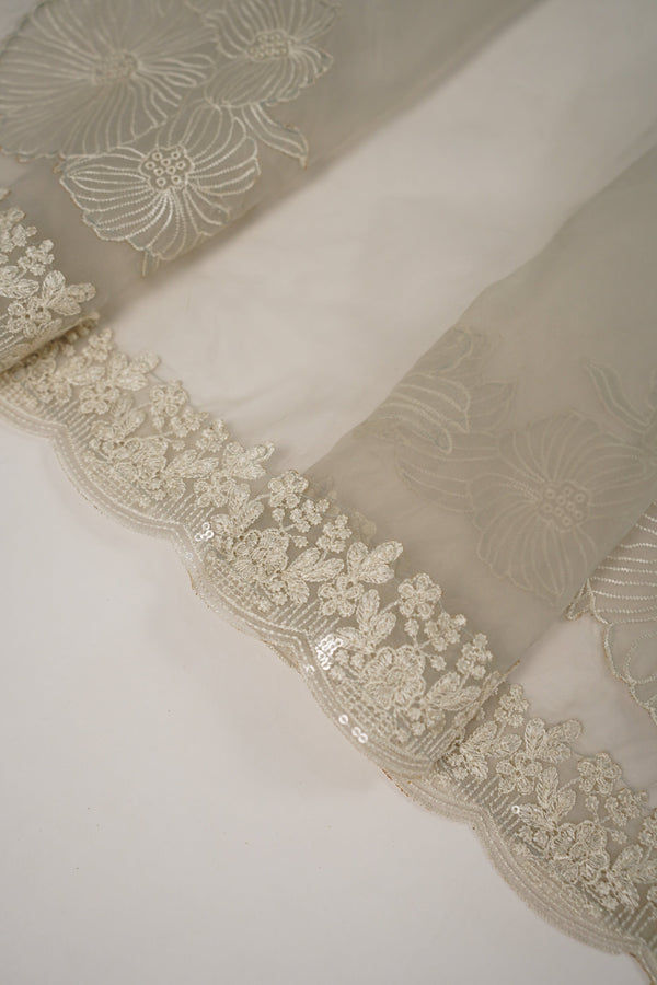 Tehwar - Luxury Organza Outfit with Organza Dupatta - Ready to Wear MC273- Eid Volume 4