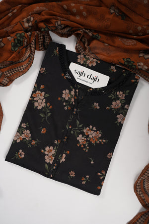 SadaBahar Originals  - Exclusive Lawn Outfit with Dupatta - Ready to Wear - SD276
