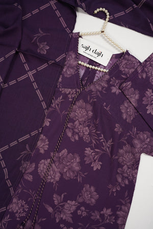 Sada Bahar Originals - Exclusive Dhanak Outfit with  Shawl - Ready to Wear SD557