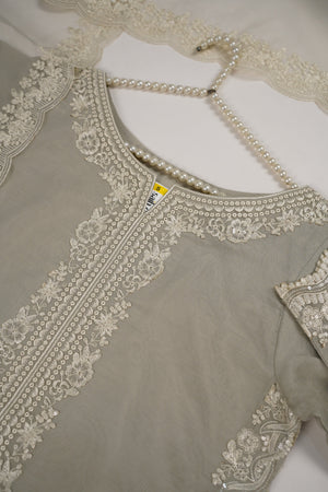 Tehwar - Luxury Organza Outfit with Organza Dupatta - Ready to Wear MC273- Eid Volume 4