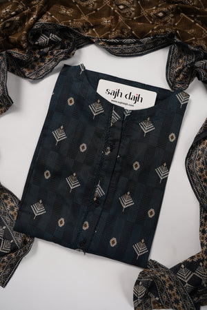 SadaBahar Originals  - Exclusive Lawn Outfit with Dupatta - Ready to Wear - SD268