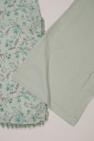 Rozi - Exclusive Karandi Outfit with  Shawl - Ready to Wear -MC204