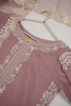 Tehwar - Luxury Organza Outfit with Organza Dupatta - Ready to Wear MC274- Eid Volume 4