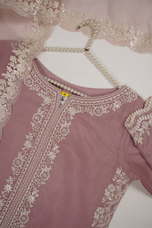 Tehwar - Luxury Organza Outfit with Organza Dupatta - Ready to Wear MC274- Eid Volume 4