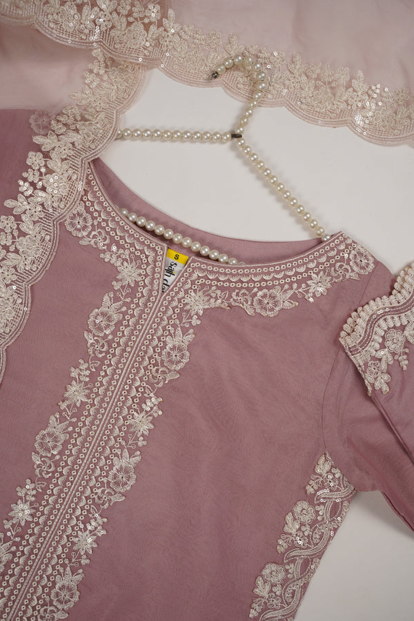 Tehwar - Luxury Organza Outfit with Organza Dupatta - Ready to Wear MC274- Eid Volume 4