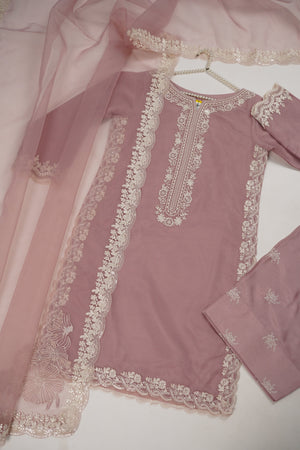Tehwar - Luxury Organza Outfit with Organza Dupatta - Ready to Wear MC274- Eid Volume 4