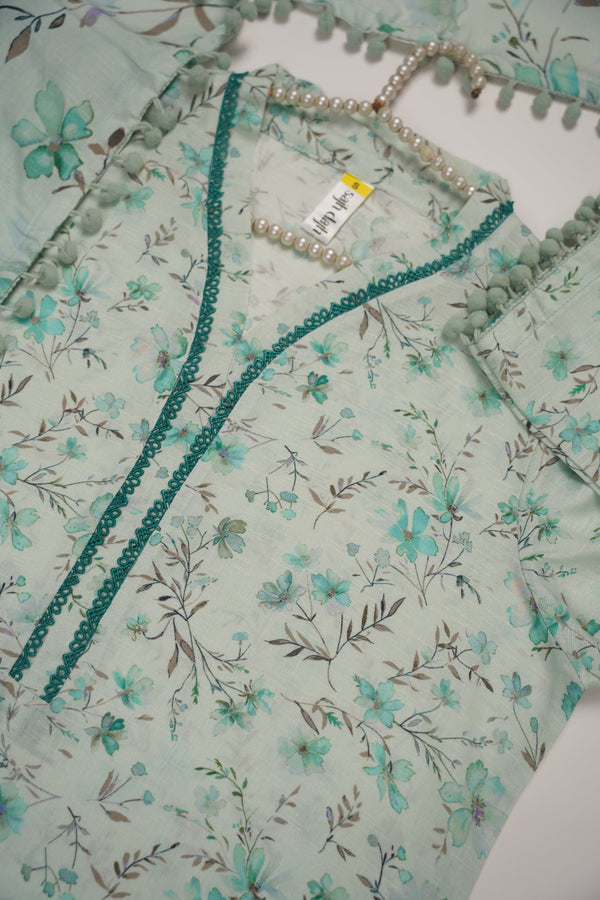 Rozi - Exclusive Karandi Outfit with  Shawl - Ready to Wear -MC204