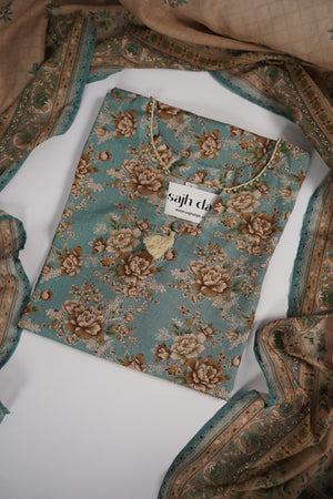Bin Saeed Originals - Exclusive Lawn Outfit with Dupatta - Ready to Wear - SD264