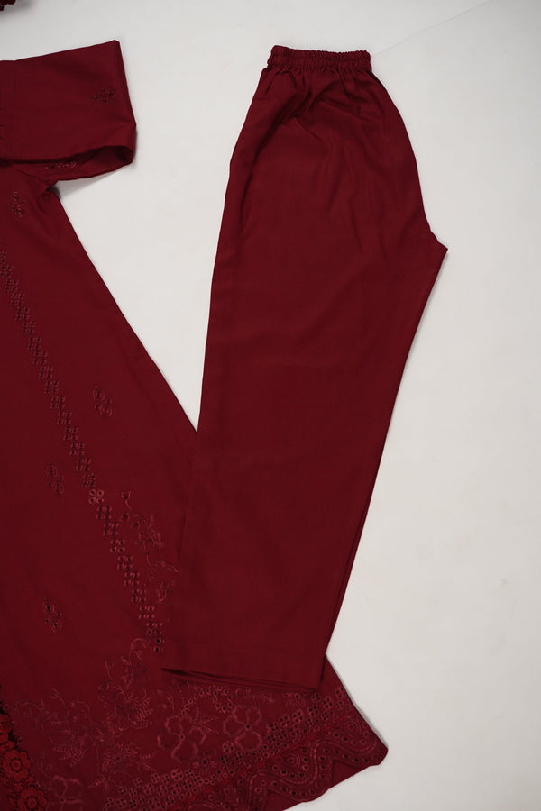 Rozi - Exclusive Wool  Outfit with Shawl - Ready to Wear -MC266- Eid Volume 3