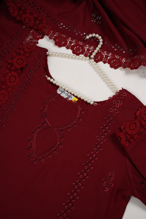 Rozi - Exclusive Wool  Outfit with Shawl - Ready to Wear -MC266- Eid Volume 3