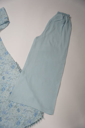 Rozi - Exclusive  Karandi Outfit with  Shawl - Ready to Wear -MC205