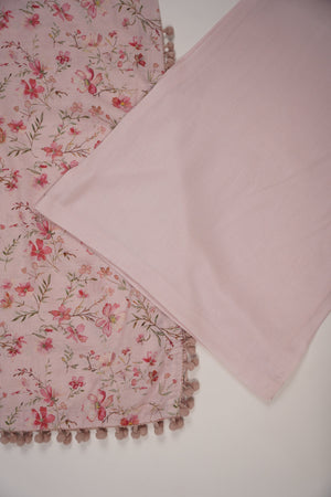 Rozi - Exclusive  Karandi Outfit with  Shawl - Ready to Wear -MC206