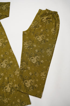 Sada Bahar Originals - Exclusive Dhanak Outfit with  Shawl - Ready to Wear SD558