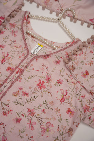 Rozi - Exclusive  Karandi Outfit with  Shawl - Ready to Wear -MC206
