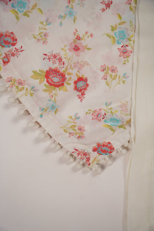 Rozi - Exclusive Karandi Outfit with  Shawl - Ready to Wear -MC207