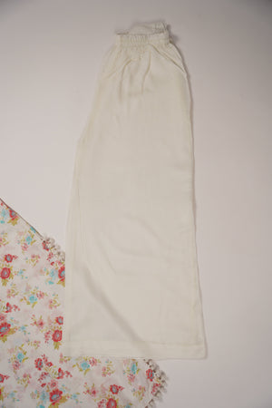 Rozi - Exclusive Karandi Outfit with  Shawl - Ready to Wear -MC207