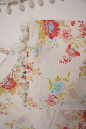 Rozi - Exclusive Karandi Outfit with  Shawl - Ready to Wear -MC207