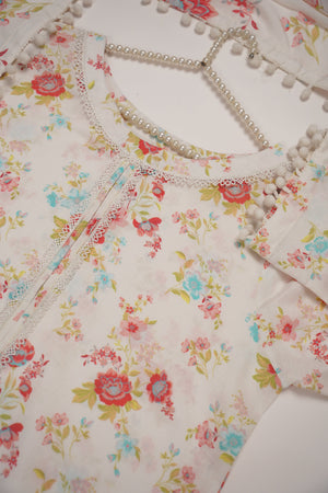 Rozi - Exclusive Karandi Outfit with  Shawl - Ready to Wear -MC207