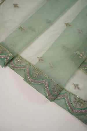 Tehwar - Luxury Organza Outfit with Organza Dupatta - Ready to Wear MC269- Eid Volume 4
