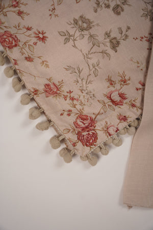 Rozi - Exclusive Karandi Outfit with  Shawl - Ready to Wear -MC208