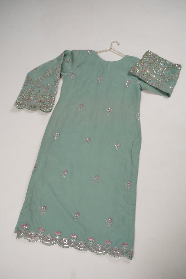 Tehwar - Luxury Organza Outfit with Organza Dupatta - Ready to Wear MC280- Eid Volume 4