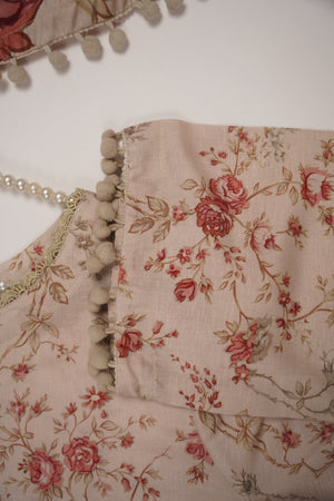 Rozi - Exclusive Karandi Outfit with  Shawl - Ready to Wear -MC208