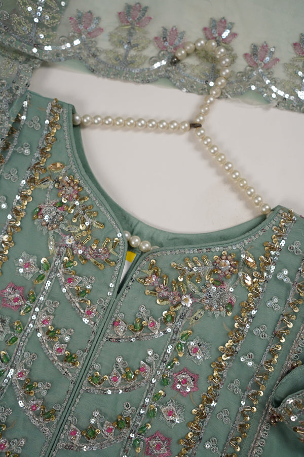 Tehwar - Luxury Organza Outfit with Organza Dupatta - Ready to Wear MC280- Eid Volume 4