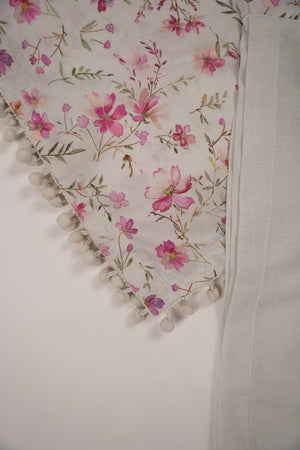 Rozi - Exclusive Karandi Outfit with  Shawl - Ready to Wear -MC209