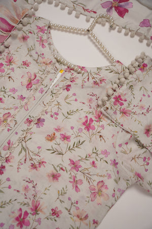Rozi - Exclusive Karandi Outfit with  Shawl - Ready to Wear -MC209