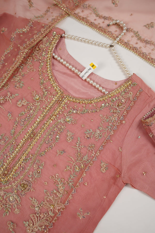 Tehwar - Luxury Organza Outfit with Organza Dupatta - Ready to Wear MC270- Eid Volume 4