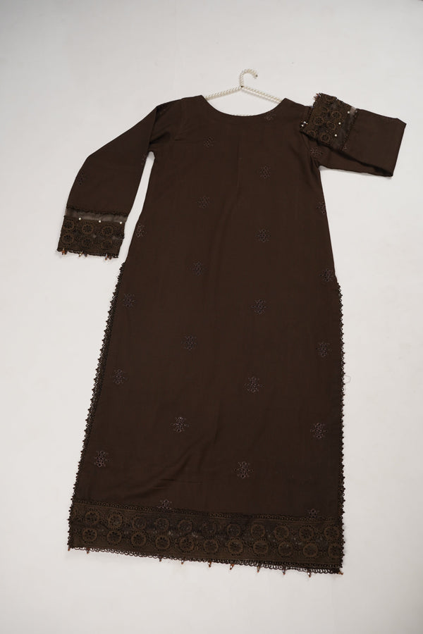 Rozi - Exclusive Wool  Outfit with Shawl - Ready to Wear -MC275- Eid Volume 3