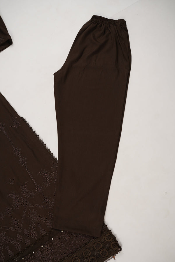 Rozi - Exclusive Wool  Outfit with Shawl - Ready to Wear -MC275- Eid Volume 3