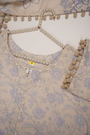 Rozi - Exclusive Karandi Outfit with  Shawl - Ready to Wear-MC210