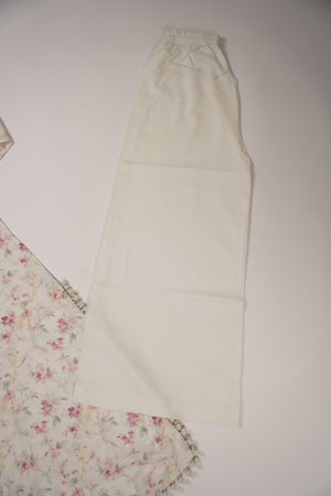 Rozi - Exclusive Karandi Outfit with  Shawl - Ready to Wear-MC211