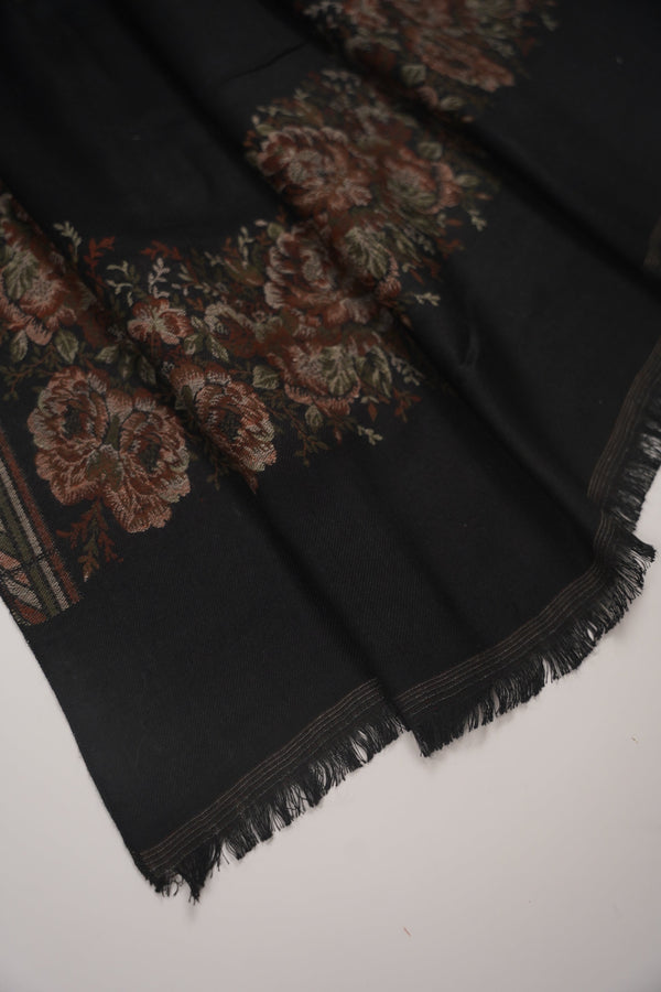 Rozi - Kurta Style - Exclusive Linen Full Outfit with Shawl - Ready to Wear - SB-218 - Loose Fit