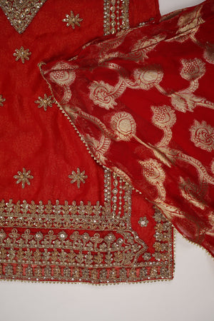 Tehwar - Luxury Festive Collection  with Shararah- Ready to Wear - Tehv10d7
