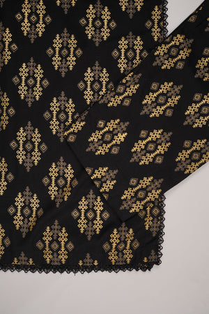 Rozi - Exclusive Khaddar Outfit with Multani Shawl - Ready to Wear - Warm Fabric PD136-SB