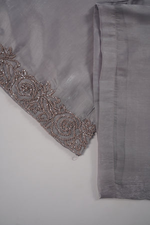 Khaas - Luxury Sheesha Silk Outfit - Hand Work - Ready to Wear SD279