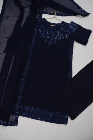 Husan e Jahan   - Luxury Festive Collection With Dupatta  - Ready to Wear SD280