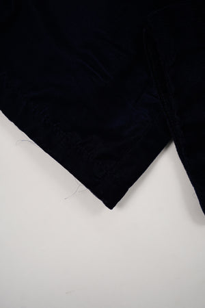 Tawakkal - Luxury Velvet Outfit with Embroidered Velvet Shawl  Navy blue