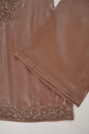 Khaas - Luxury Sheesha Silk Outfit - Hand Work - Ready to Wear SD304
