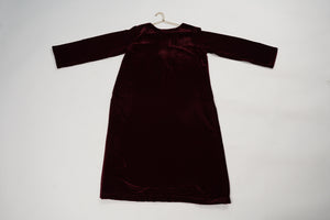 Tawakkal - Luxury Velvet Outfit with Embroidered Velvet Shawl  Mehron