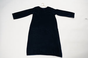 Tawakkal - Luxury Velvet Outfit with Embroidered Velvet Shawl  Zinc